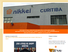 Tablet Screenshot of nikkeicuritiba.com.br
